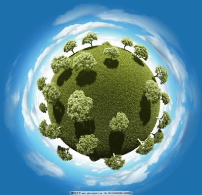 創意環保地球圖片